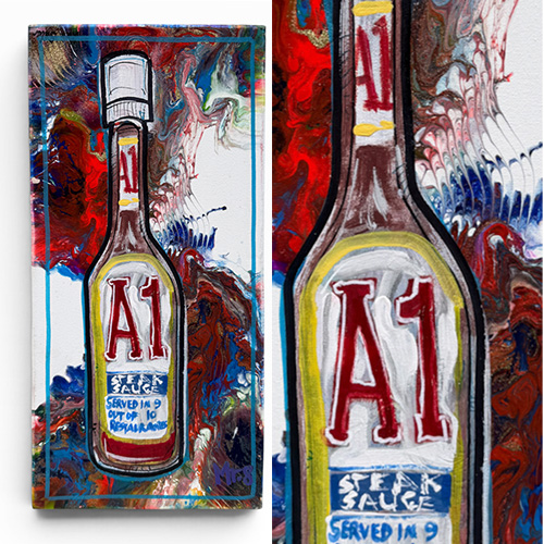 Mister 8 10x20 A-1 on Canvas WP6556